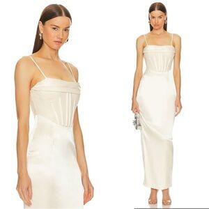 NBD Aella Gown in Champagne